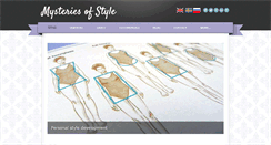 Desktop Screenshot of mysteries-of-style.com