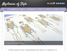 Tablet Screenshot of mysteries-of-style.com